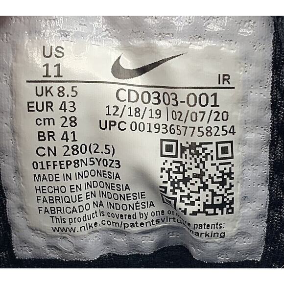 NIKE REVOLUTION 5 SE Running Athletic Shoes Sneakers CD0303-001 Women's Size 11 - Picture 9 of 9